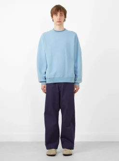Crewneck Sweatshirt Sax<Beams Plus Best