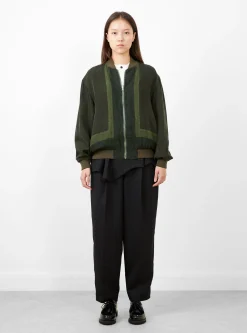Cupra Panel Blouson Green<TOGA ARCHIVES Outlet