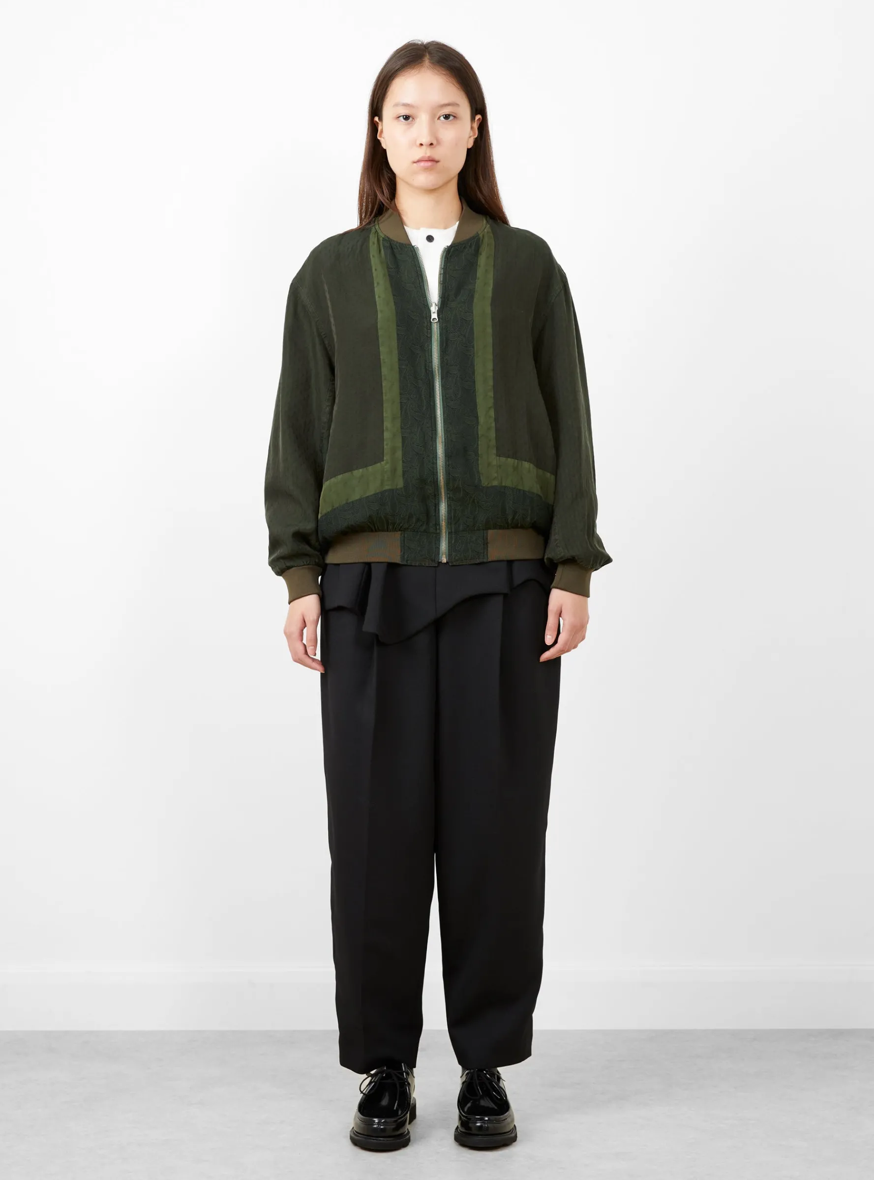 Cupra Panel Blouson Green<TOGA ARCHIVES Outlet