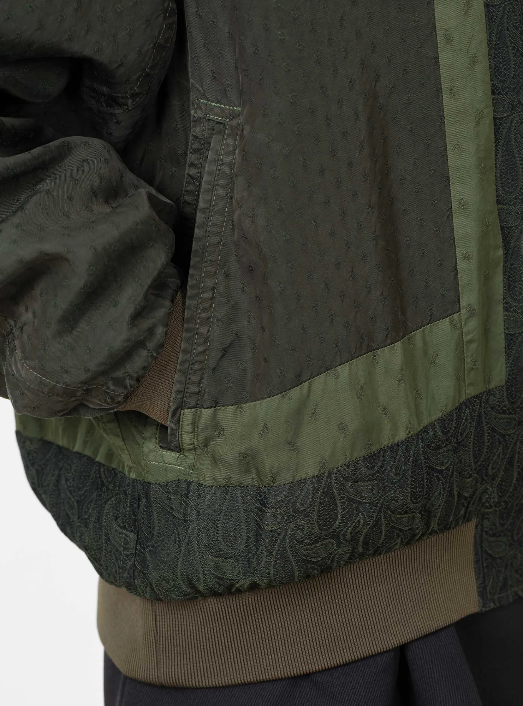 Cupra Panel Blouson Green<TOGA ARCHIVES Outlet