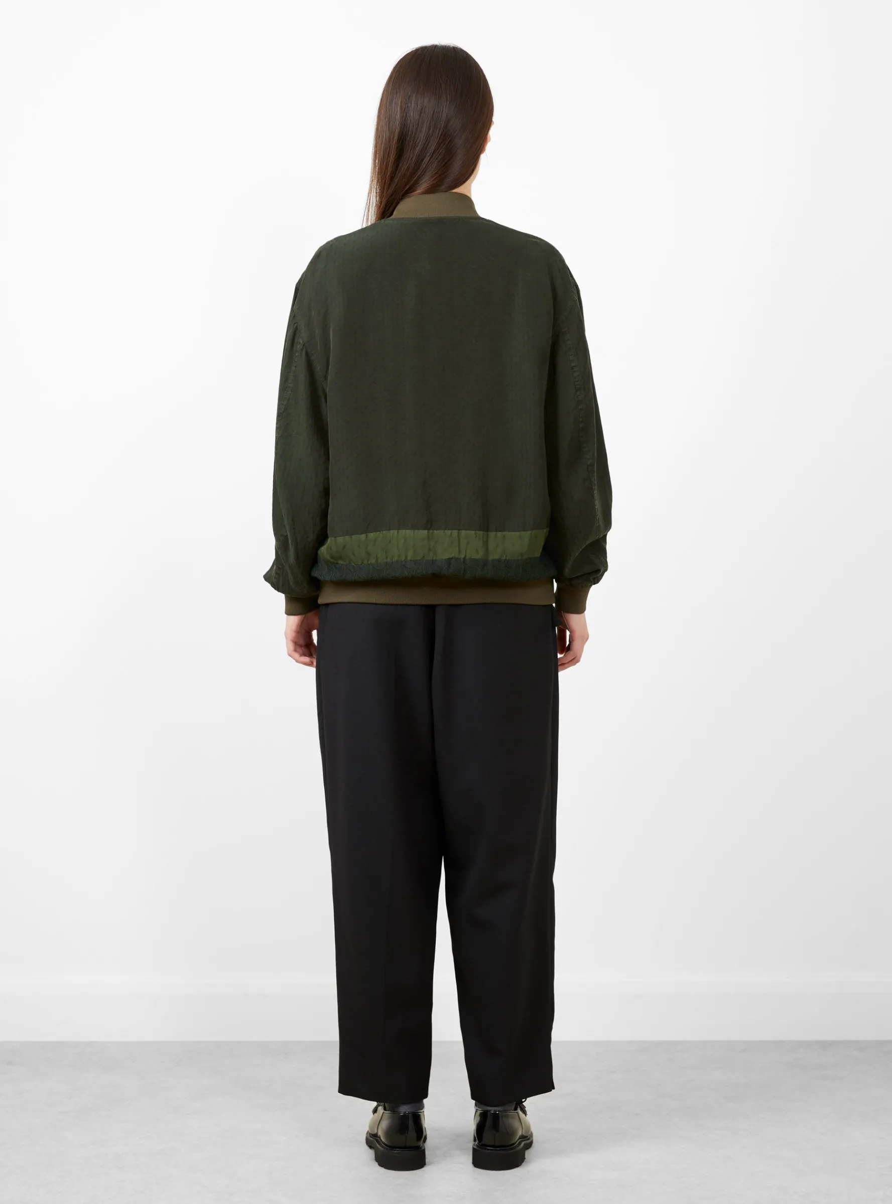 Cupra Panel Blouson Green<TOGA ARCHIVES Outlet