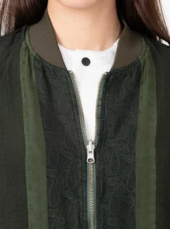 Cupra Panel Blouson Green<TOGA ARCHIVES Outlet