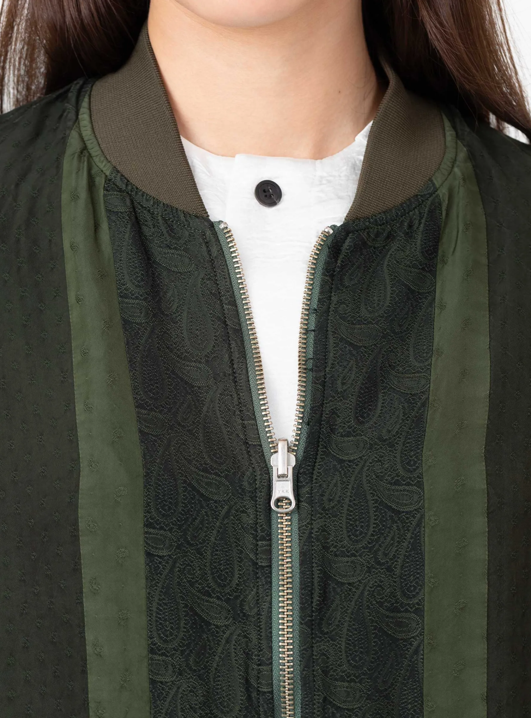 Cupra Panel Blouson Green<TOGA ARCHIVES Outlet