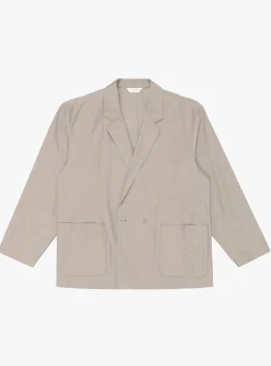 Cupro Mixed Easy Jacket Greige<Still By Hand Outlet