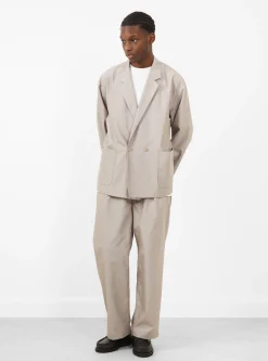 Cupro Mixed Easy Jacket Greige<Still By Hand Outlet