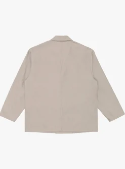 Cupro Mixed Easy Jacket Greige<Still By Hand Outlet