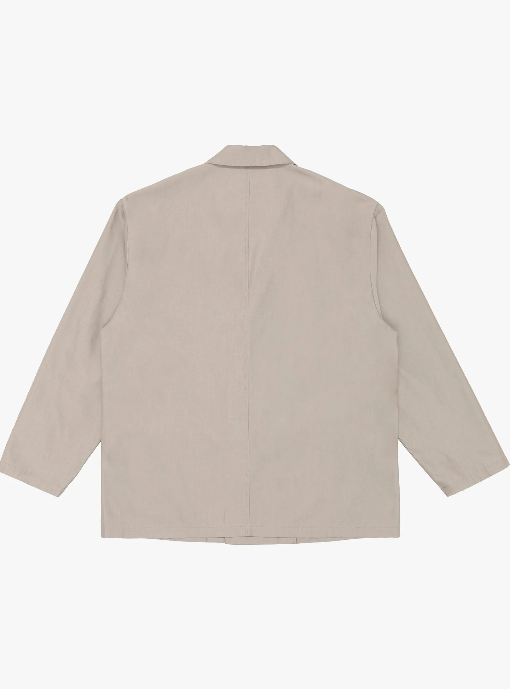 Cupro Mixed Easy Jacket Greige<Still By Hand Outlet