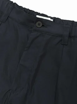 Cupro Mixed Straight Pants Dark Navy<Still By Hand Clearance