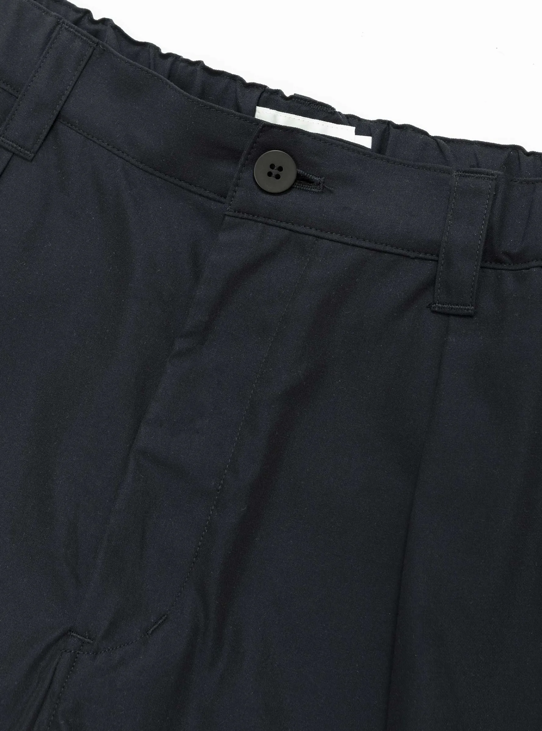 Cupro Mixed Straight Pants Dark Navy<Still By Hand Clearance