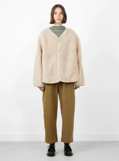 Curly Jacket Beige<7115 by Szeki Sale