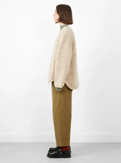 Curly Jacket Beige<7115 by Szeki Sale