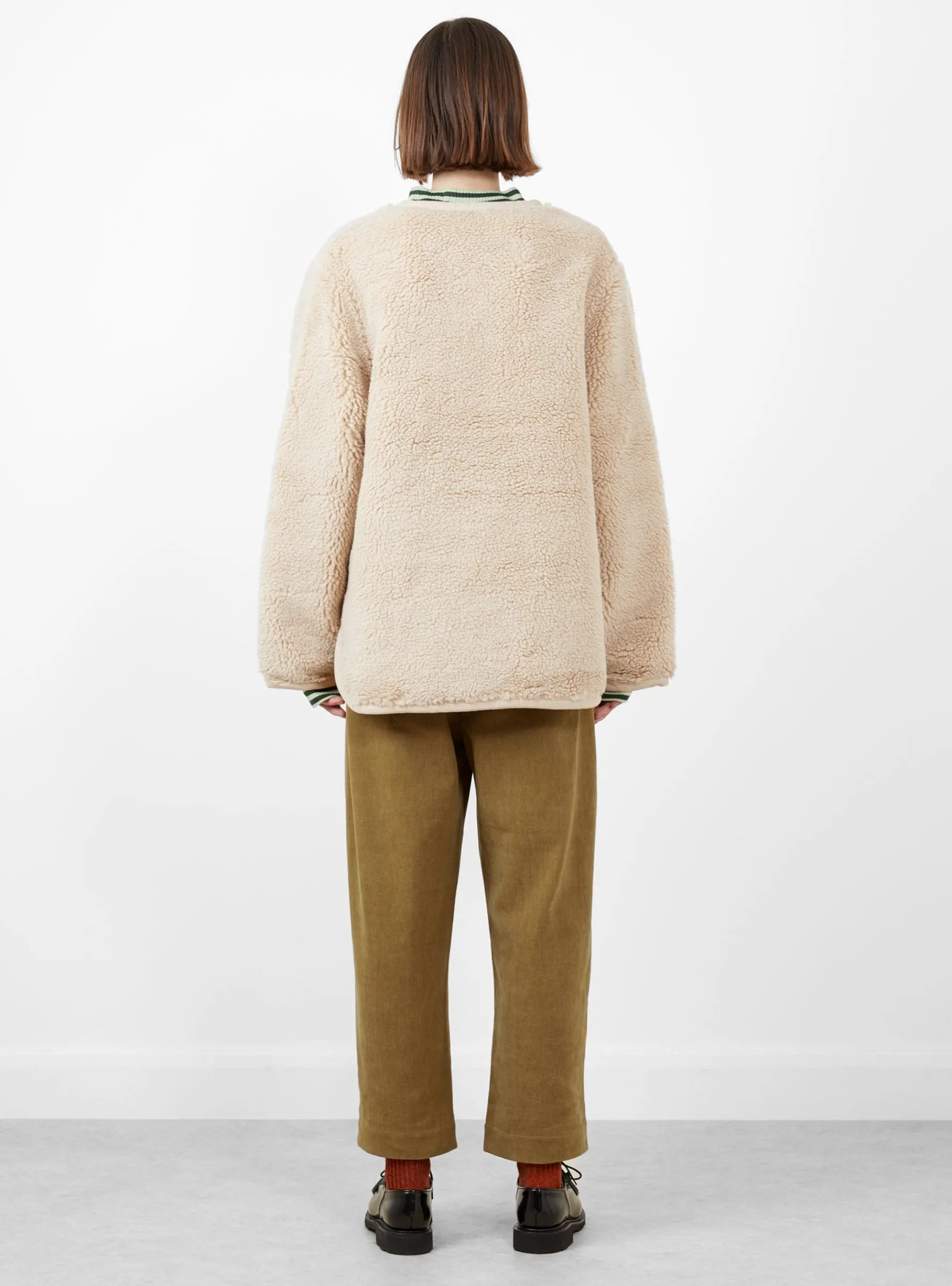 Curly Jacket Beige<7115 by Szeki Sale