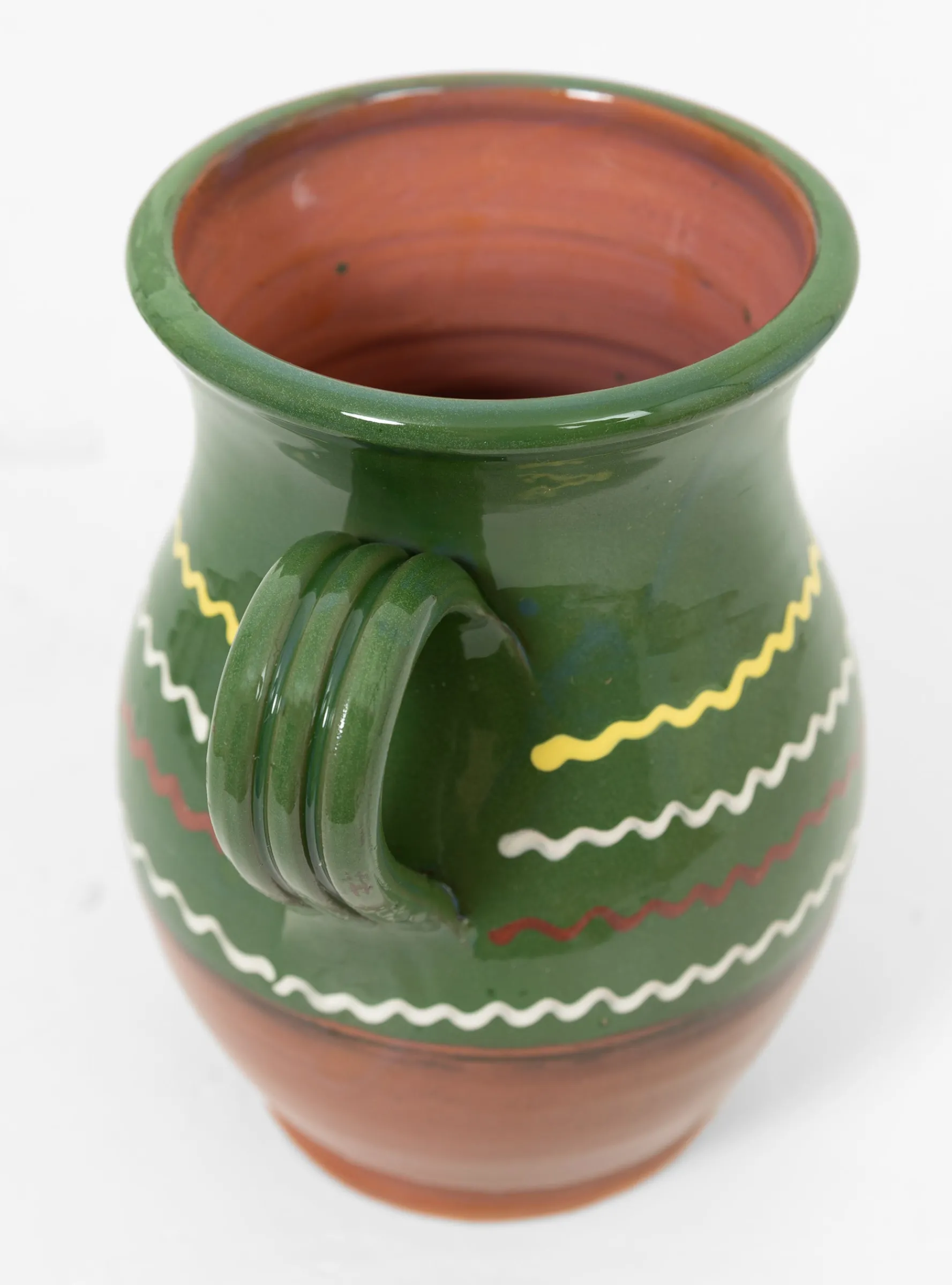 Curved Vase Sage<Casa De Folklore Best