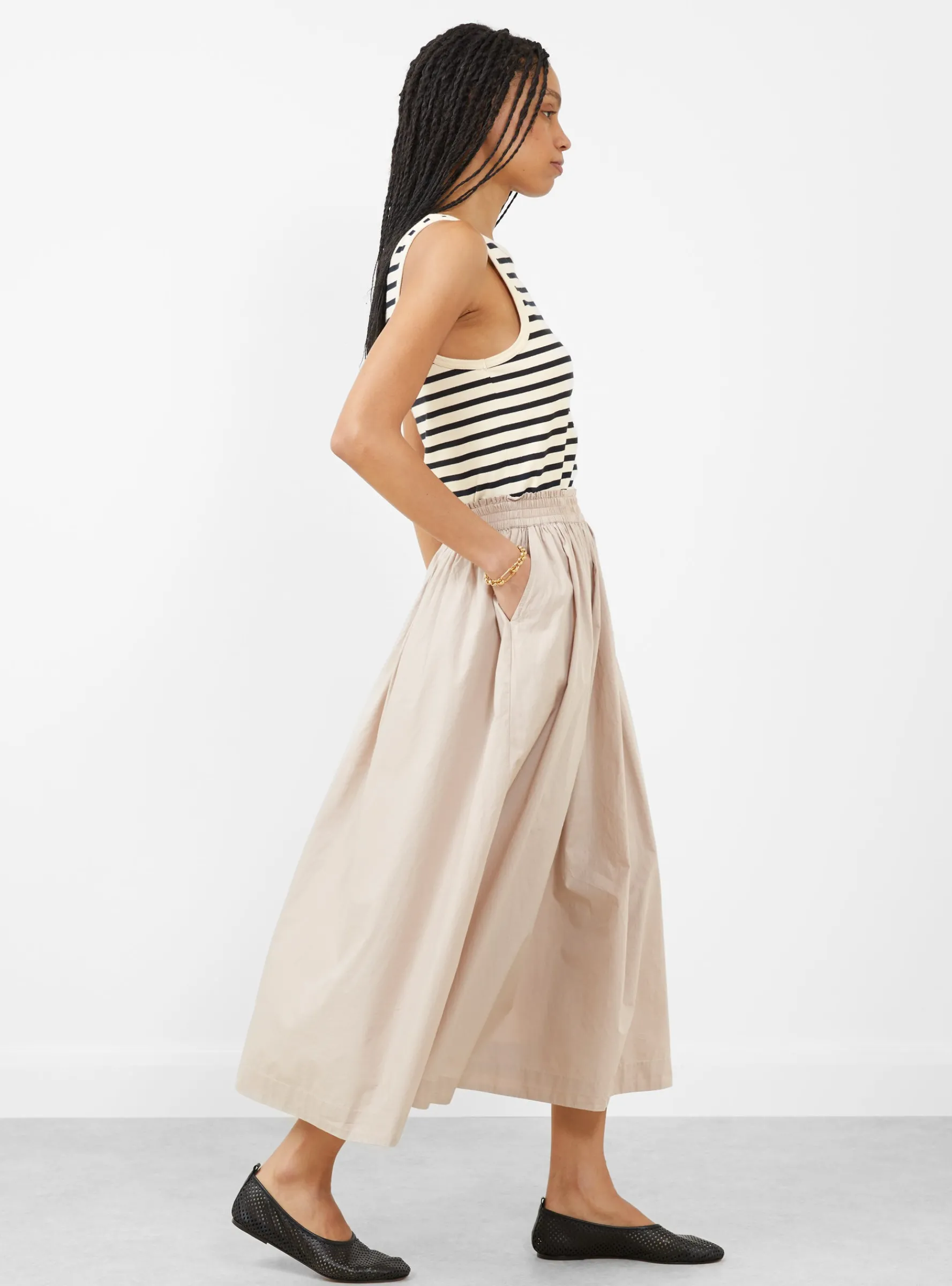 Dagny Skirt Dusty Lavander<Skall Studio New