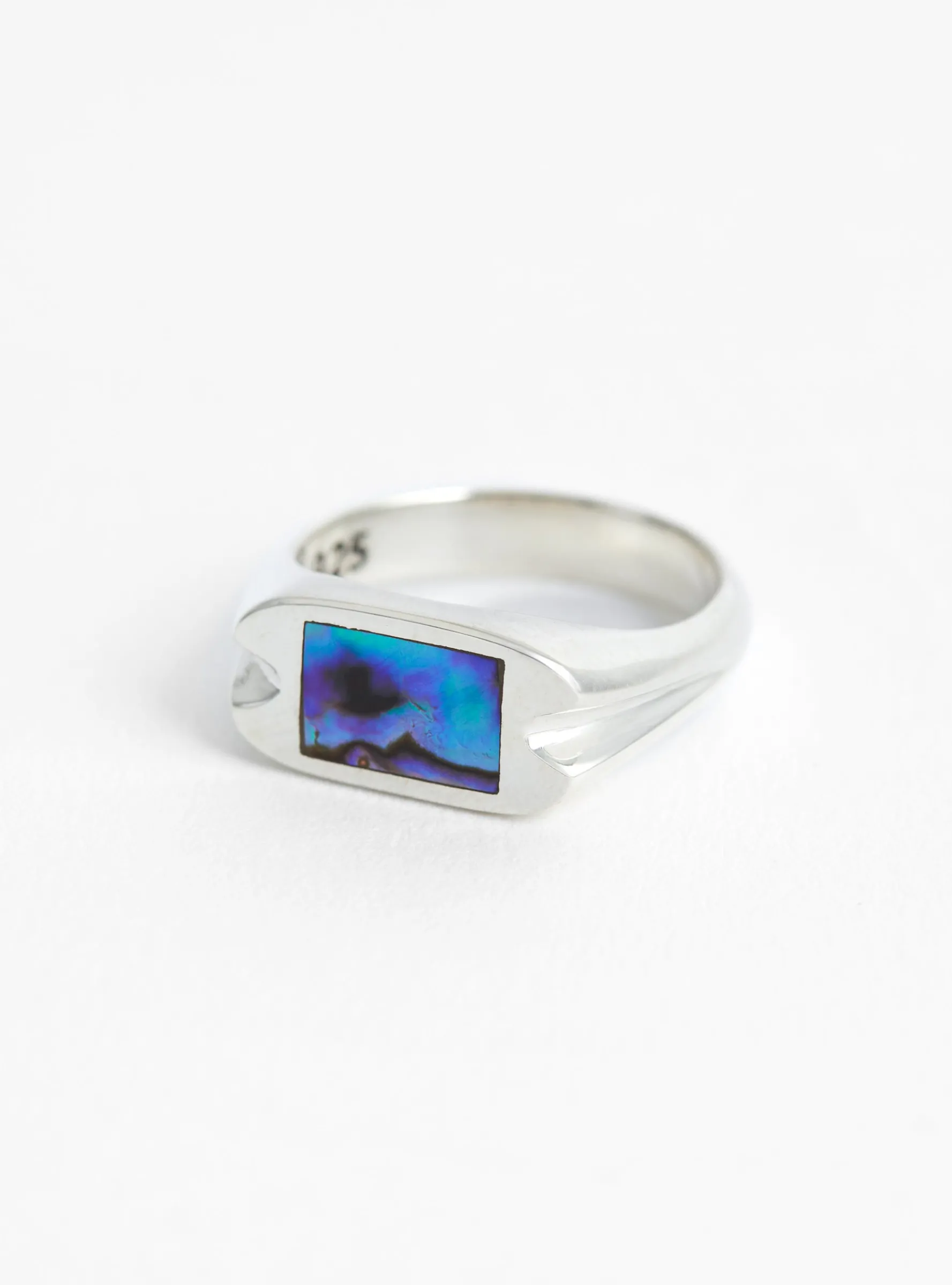 Danny Signet Ring Silver<Maple Sale