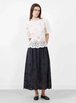 Darlene Blouse White<Bellerose New