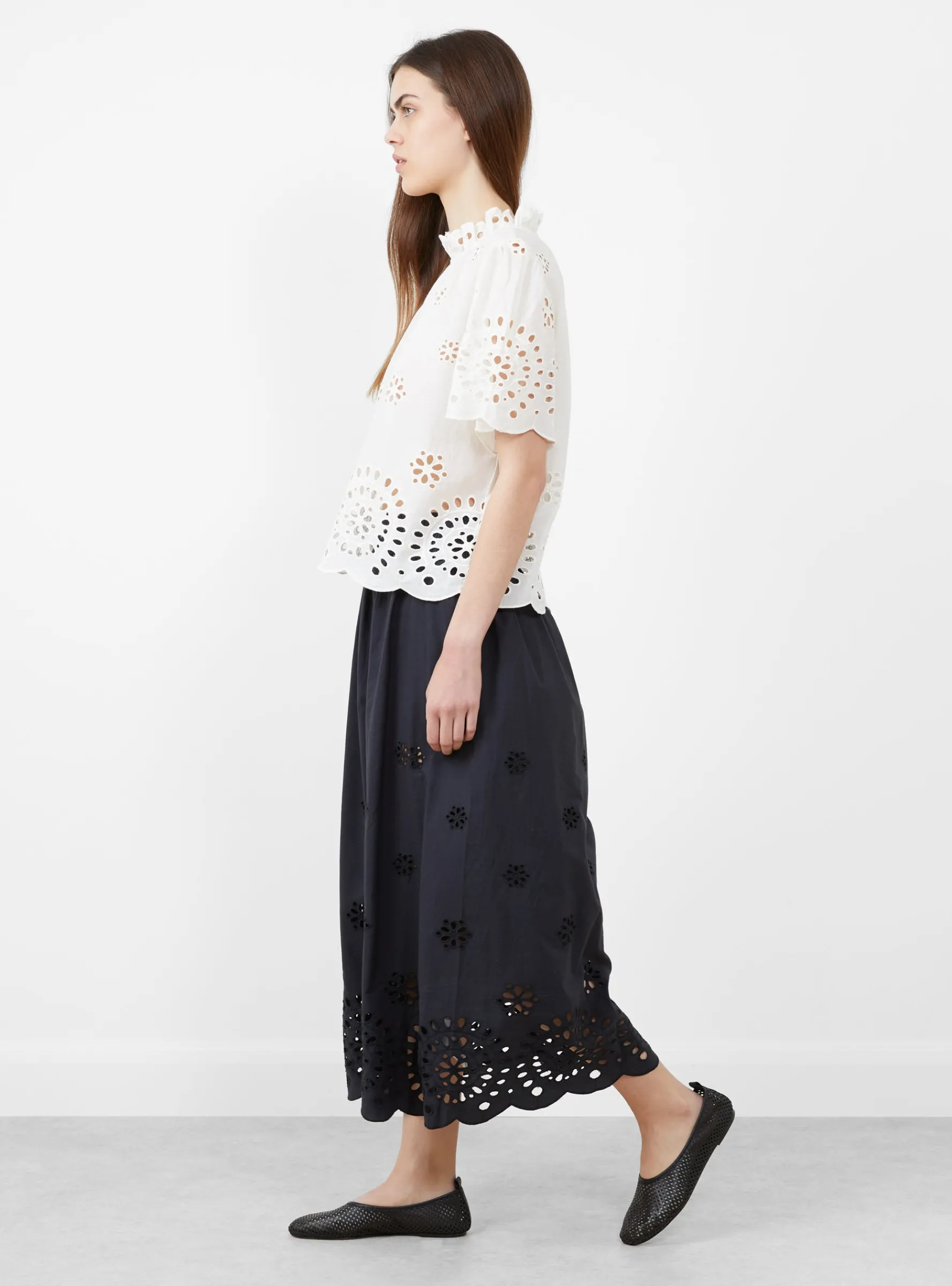 Darlene Blouse White<Bellerose New