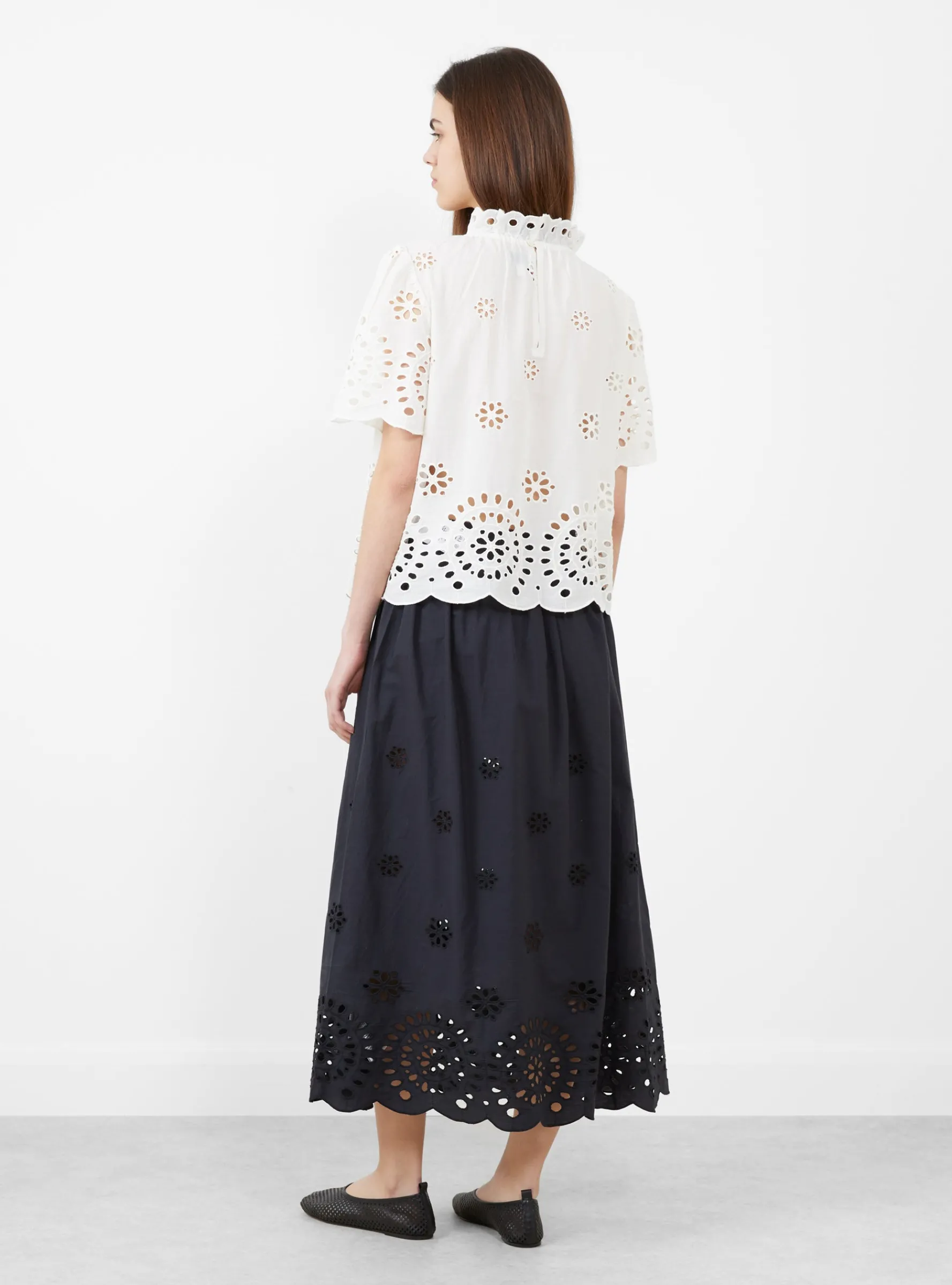 Darlene Blouse White<Bellerose New