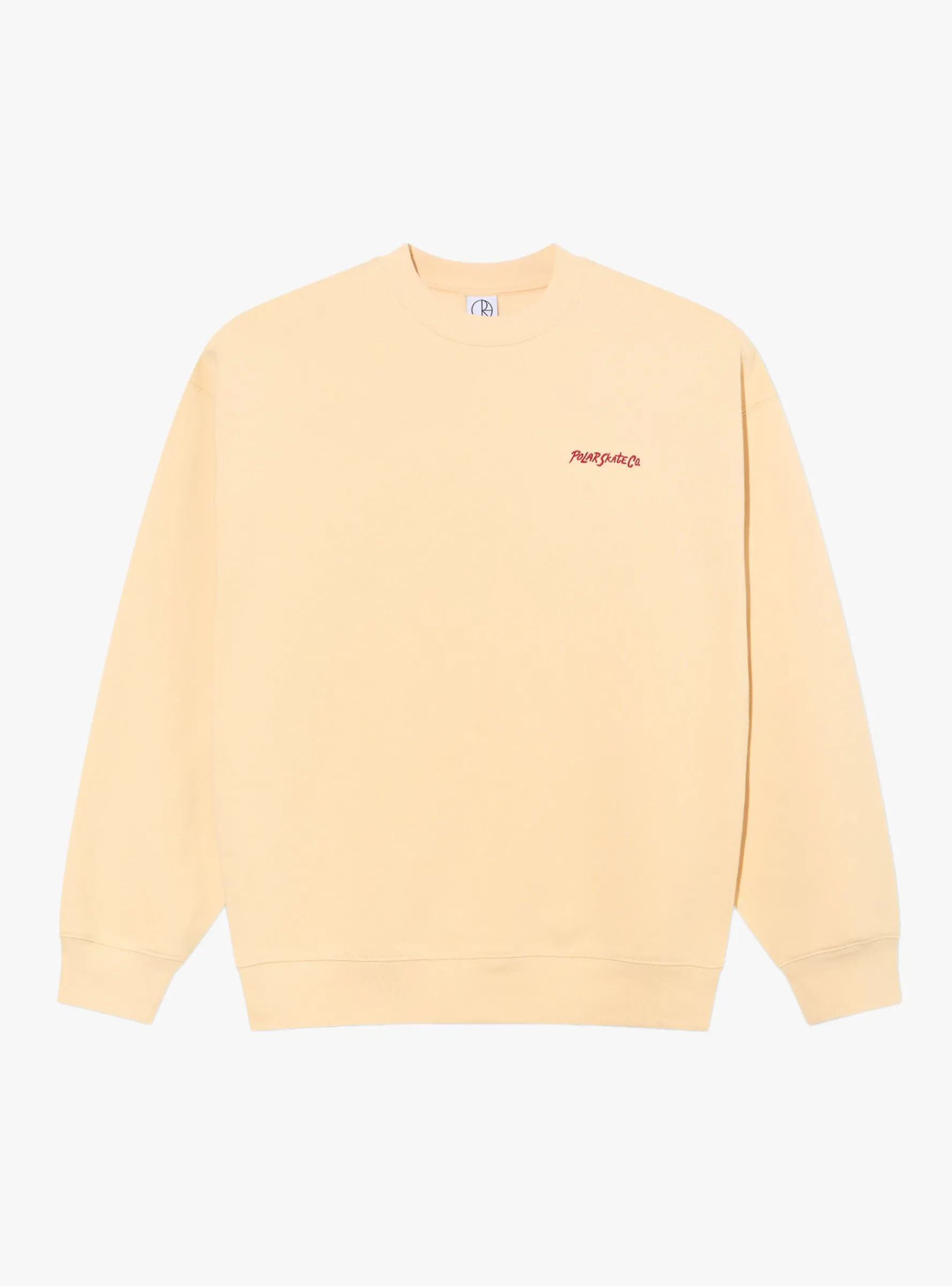 Dave Crewneck Oatmeal<Polar Skate Co. Online