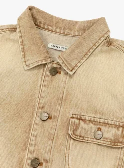David Denim Jacket Larkin Wash<Carter Young New