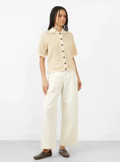 David Knit Top Ecru<SOEUR Sale