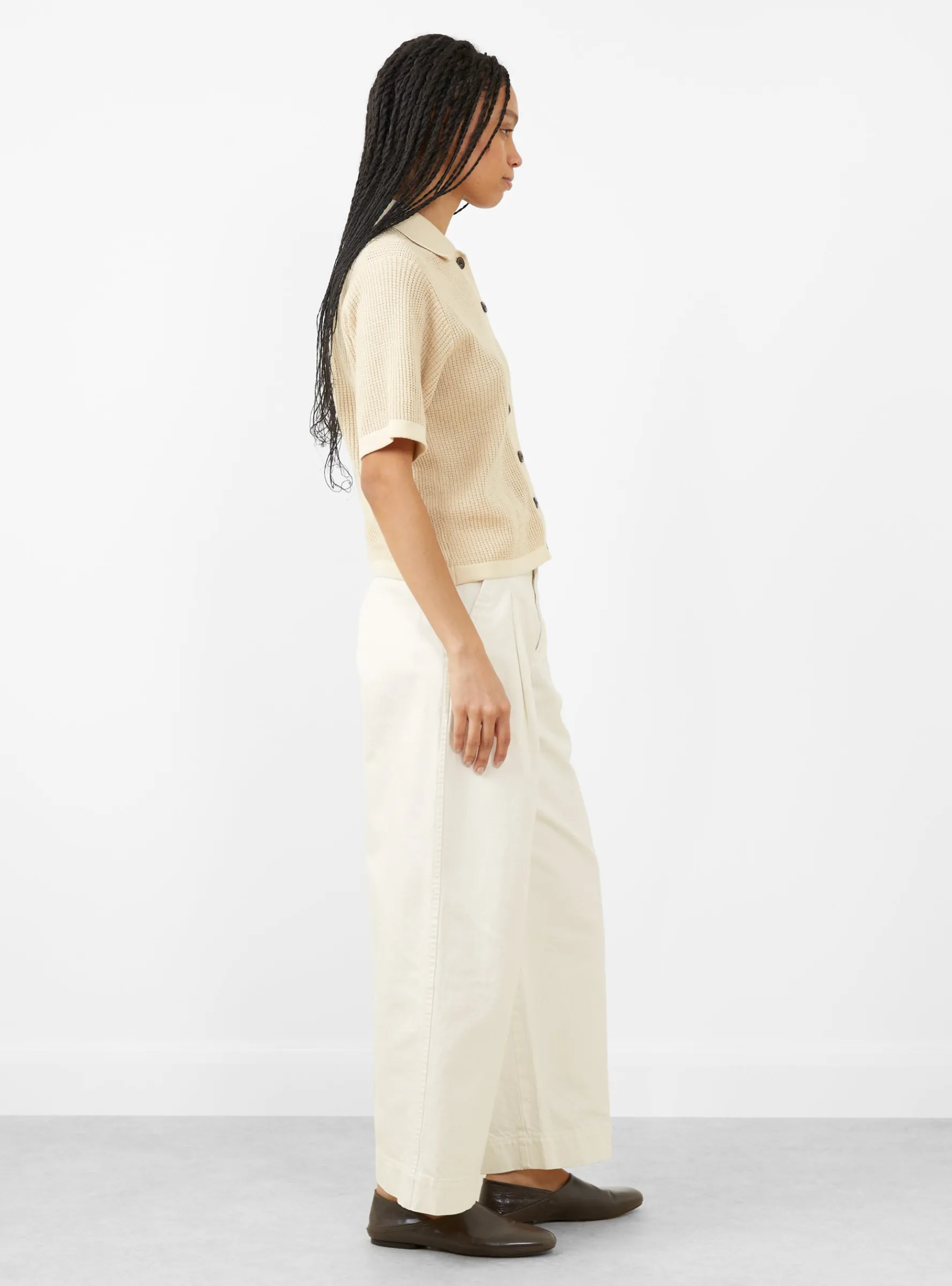 David Knit Top Ecru<SOEUR Sale