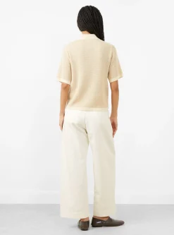 David Knit Top Ecru<SOEUR Sale