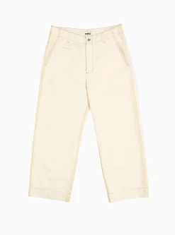 Deck Trousers Ecru<YMC Clearance