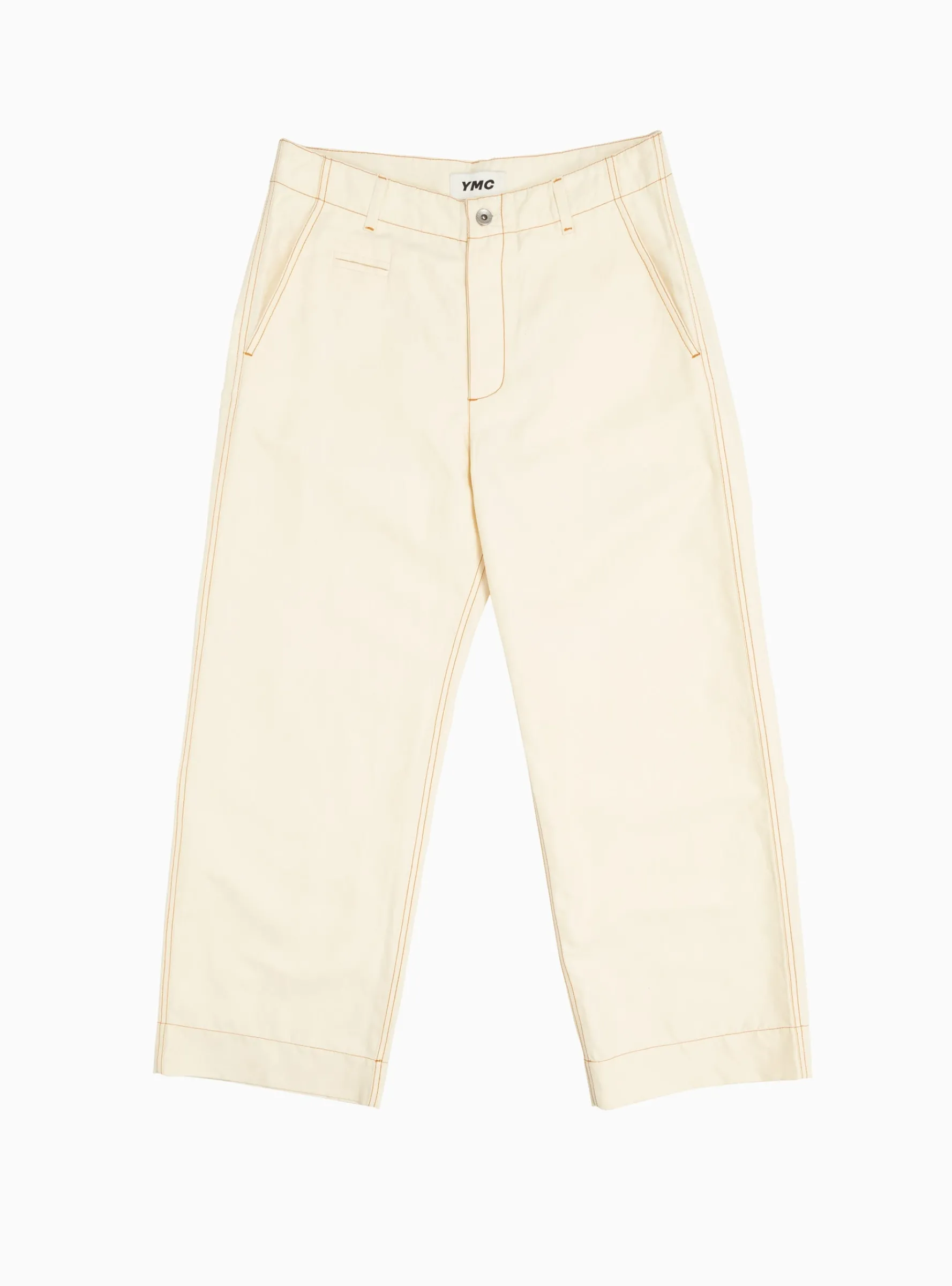 Deck Trousers Ecru<YMC Clearance