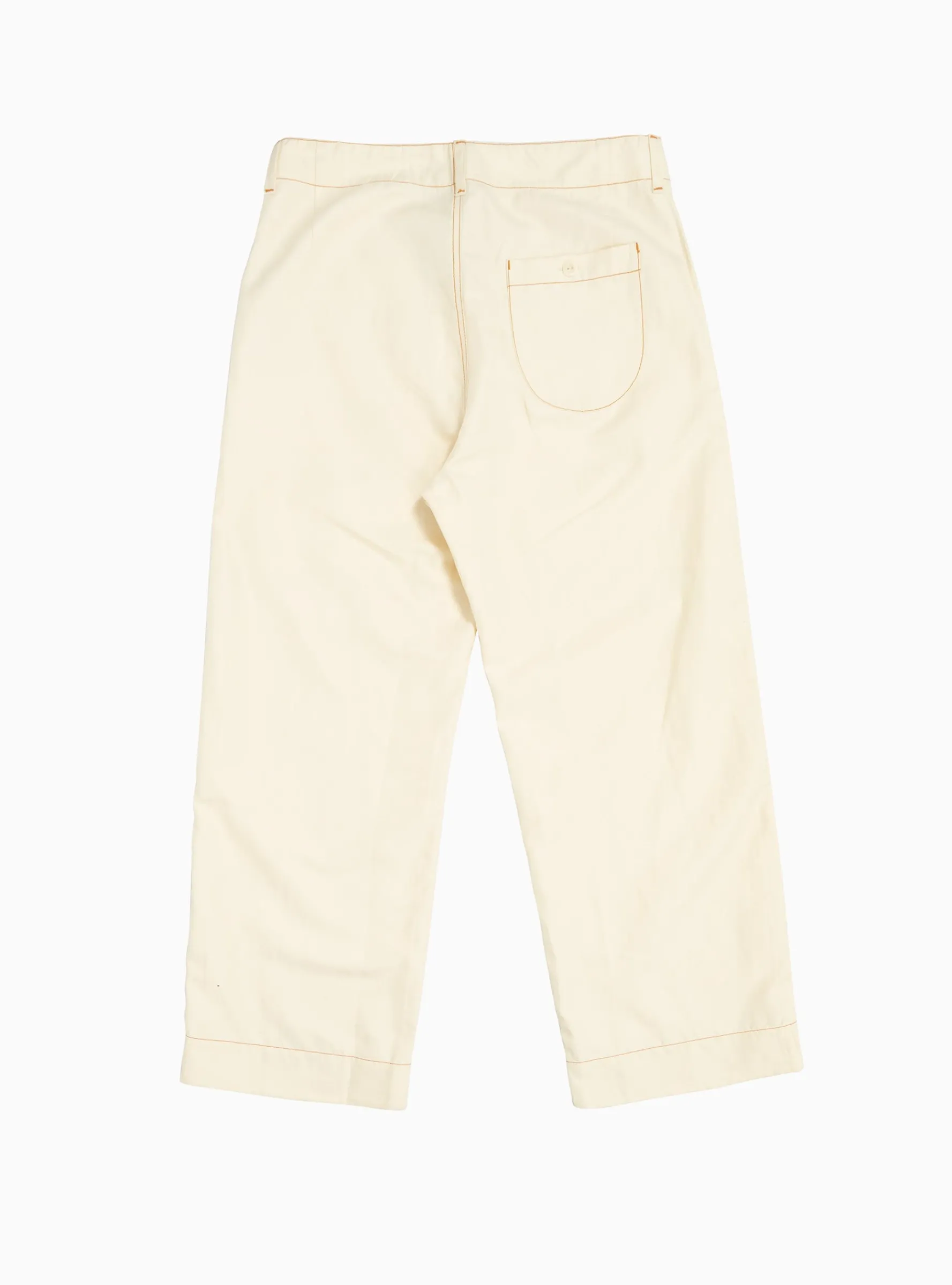 Deck Trousers Ecru<YMC Clearance