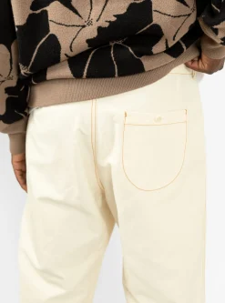 Deck Trousers Ecru<YMC Clearance