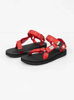 DEPA Cab Sandals PT02 Red<Suicoke Fashion