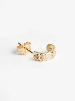 Diamond Totem Single Hoop<Celine Daoust Outlet