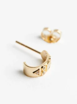 Diamond Totem Single Hoop<Celine Daoust Outlet