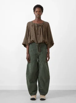 Digi Corduroy Pant Duffle Bag Green<Henrik Vibskov Outlet