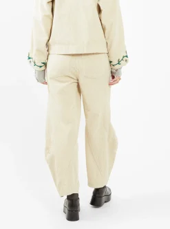 Digi Corduroy Trousers Ecru<Henrik Vibskov Discount