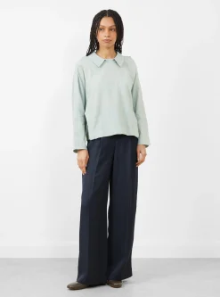 Disassemble Blouse, Moss Green<Henrik Vibskov Clearance
