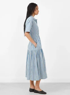 Dizzy Skirt Blue Stripe<Sideline Clearance