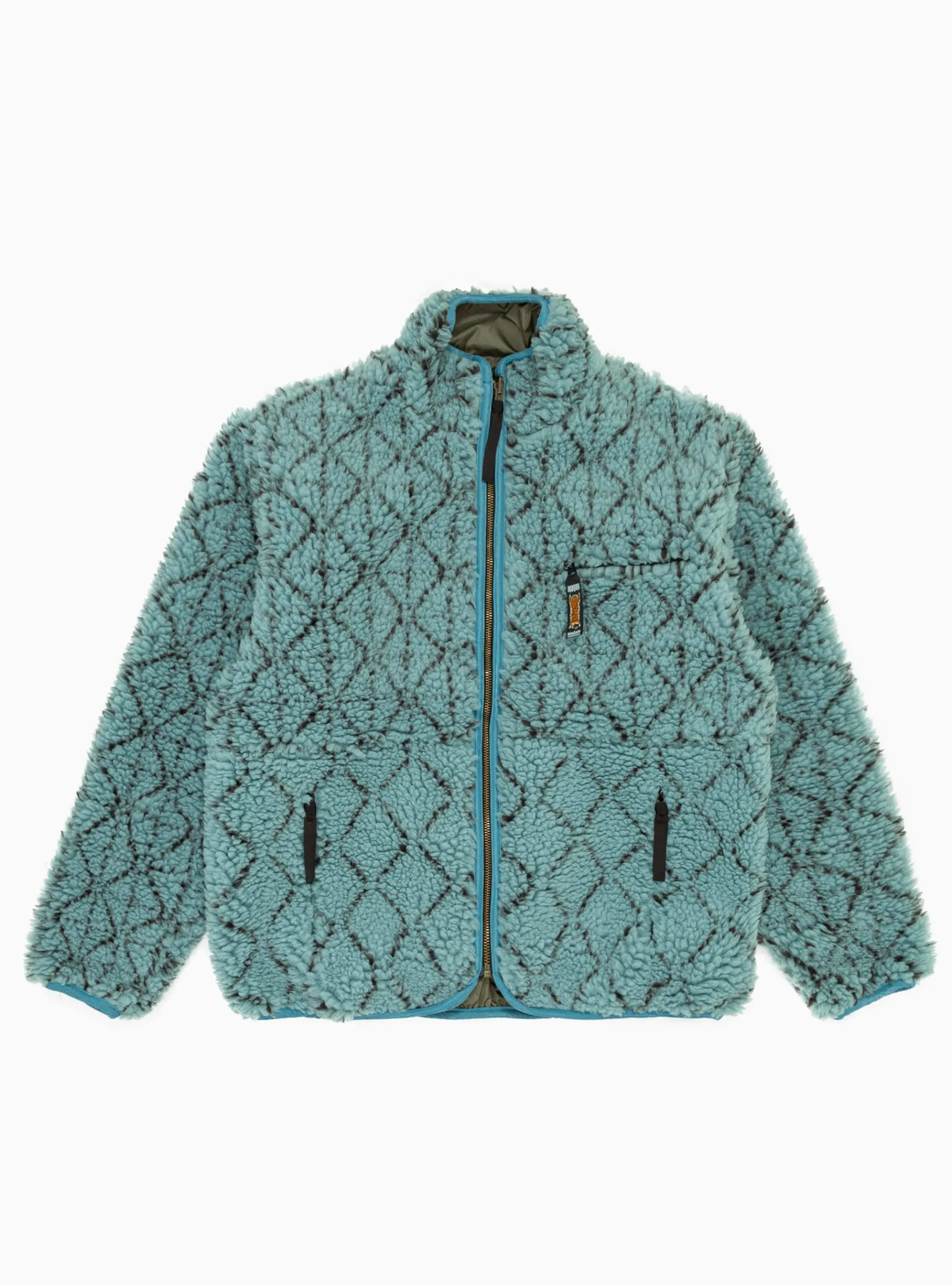 DO-GI Sashiko Boa Fleece Blue<Kapital Fashion