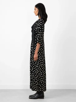 Dot Print Dress Black<TOGA PULLA Best