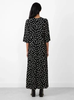 Dot Print Dress Black<TOGA PULLA Best