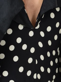 Dot Print Dress Black<TOGA PULLA Best