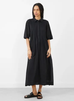 Dot Shirt Dress Black<Skall Studio Outlet