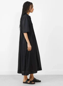 Dot Shirt Dress Black<Skall Studio Outlet