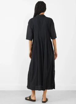 Dot Shirt Dress Black<Skall Studio Outlet