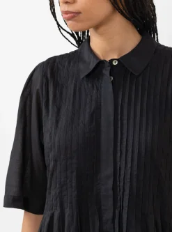 Dot Shirt Dress Black<Skall Studio Outlet