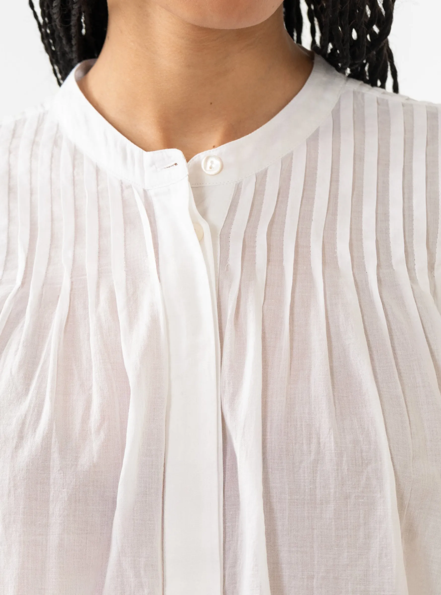 Dot Shirt Optic White<Skall Studio Hot
