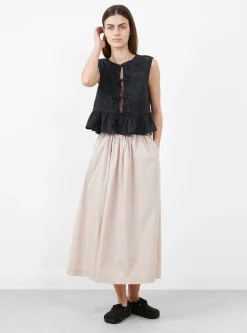 Dotty Embroidered Blouse Black<Bellerose New