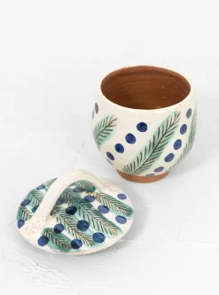 Dotty Vine Sugar Jar<Anut Cairo Clearance