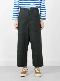 Double Knee Painter Pant Charcoal Grey<BEAMS BOY Hot